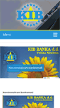 Mobile Screenshot of kib-banka.com.ba